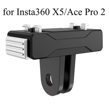 Halterung für Insta360 X5, Ace Pro 2: Magnetische Adapter-Halterung, Kamerazubehör, Stativ-Verlängerungsstangen-Halterung