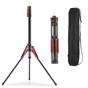 1,9 M/75 Zoll Aluminium Licht Stehen Fotografie Licht Stativ Einbeinstativ Licht Halterung für LED Video Licht