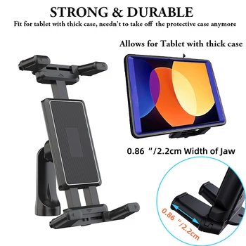 Stativ Einbeinstativ Universa Halter Halterung, Ständer kompatibel mit 7" - 15" Tablets IPad, 4"-7"