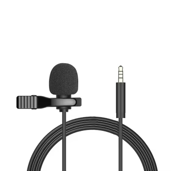 3,5mm Mini Tragbare Lavalier-mikrofon Für PC Laptop Typ C Revers Clip-auf Mikrofon Für Smartphone USB professionelle Micro Mic