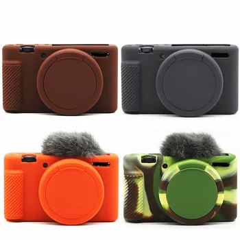 Silikonhülle für Sony ZV-1: Silikon Weiche Rüstung Haut Körper Fall Abdeckung Schutz Kamera Tasche Digital