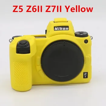 Silikonhülle für Nikon Z7II: Weiche Silikon-Schutzhülle D7500, Gummierte Kameratasche