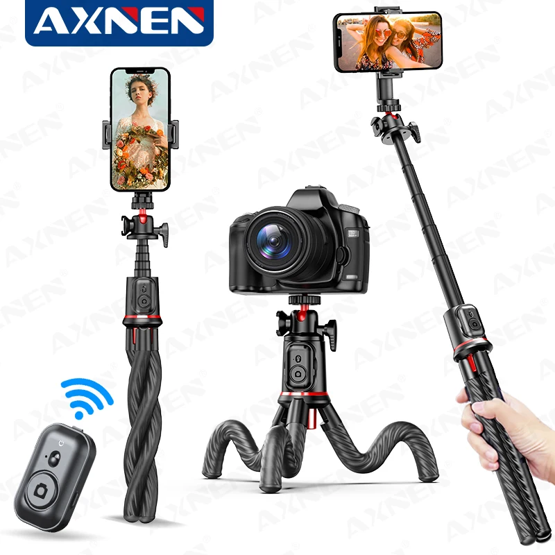 C03 Octopus Stativ Flexible Selfie Stick Smartphone Vlog Video Stand Stativ Outdoor Live Schießen für iPhone Xiaomi