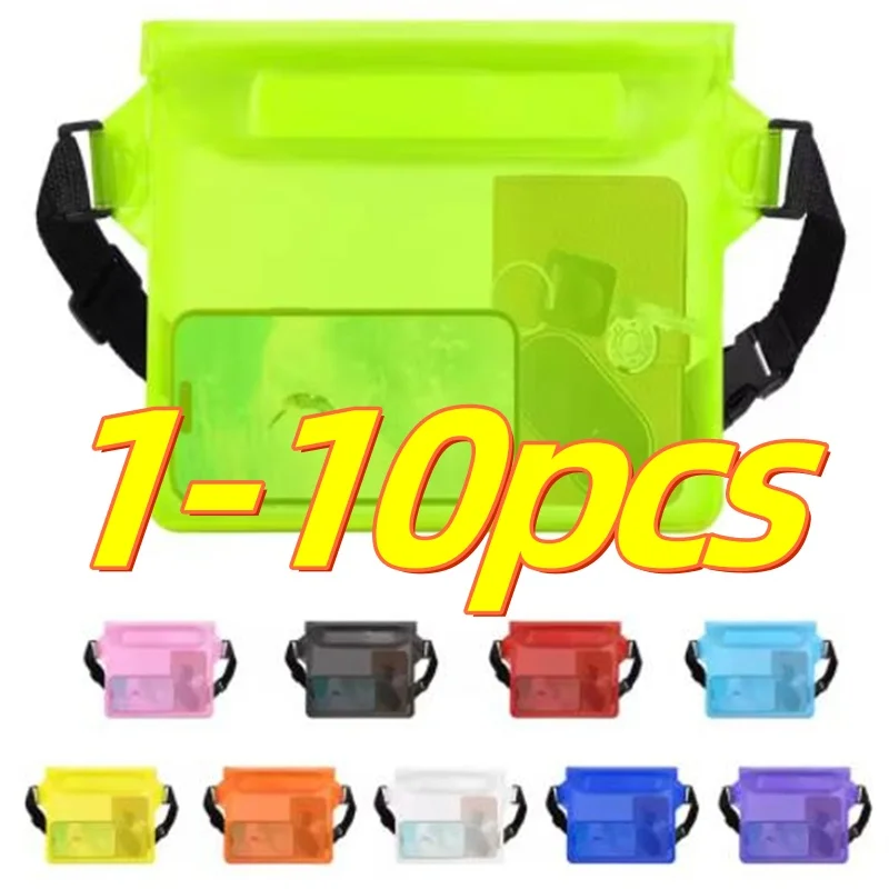 Wasserdichte Schwimmen Tasche Abdichtung Drift Tauchen Taille Pack Skifahren Unterwasser Telefon Fall Abdeckung Trockenen Schulter Tasche Für Strand Boot Sport