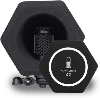 Mikrofon-Pop-Filter-Windschutz für Schallplatten studios