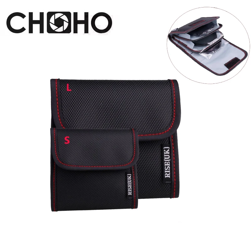 Objektiv Filter Brieftasche Schutz Fall 3/4 Taschen Tasche Kamera Filter Brieftasche Objektiv Adapter Ring Lagerung