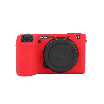 Silikonhülle für Sony A6700: Weiche Textur Silikon Kamera Körper Fall Schutzhülle Gummi Abdeckung Haut
