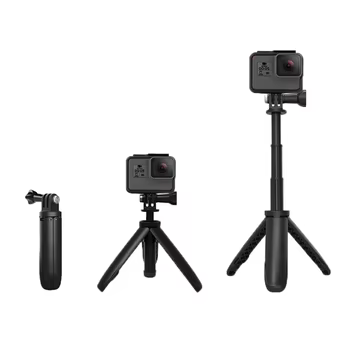 Einbeinstativ für GoPro HERO13 Black: Mini ausziehbares Stativ, faltbares Stativ, tragbares Einbeinstativ für 12 11, Black Session Action-Kamera, Vlog-Zubehör