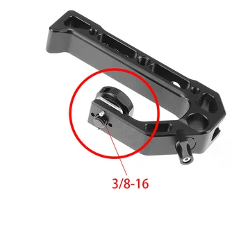 Kamera Top Griff Hand Grip Handgriff Arri Ortung Schraube Monitor Mic Rig Kalten Schuh für Nikon Canon Sony DSLR Kamera