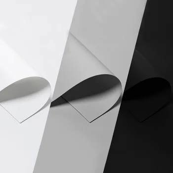 130 x 55 cm, heißer Fotografie-Hintergrund, Zubehör, 3 Farb-Sets, Studio-PVC-Hintergründe, Fotokameras