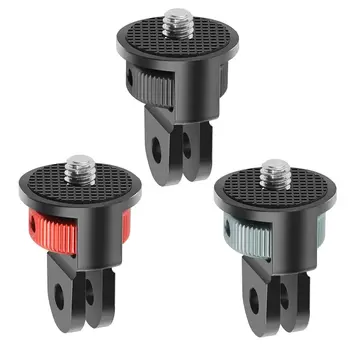 Halterung für GoPro HERO11 Black, Insta360 X3: 360 drehbarer -zoll-schraubenkonverter Mini-Stativadapter