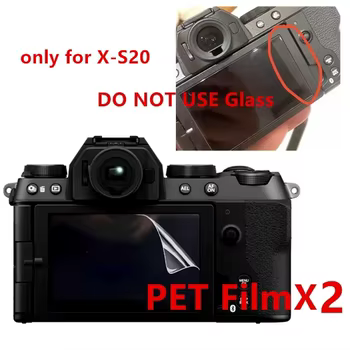 Displayschutz für Fujifilm X-T50, X-S20, X-S10: LCD-Displayschutz
