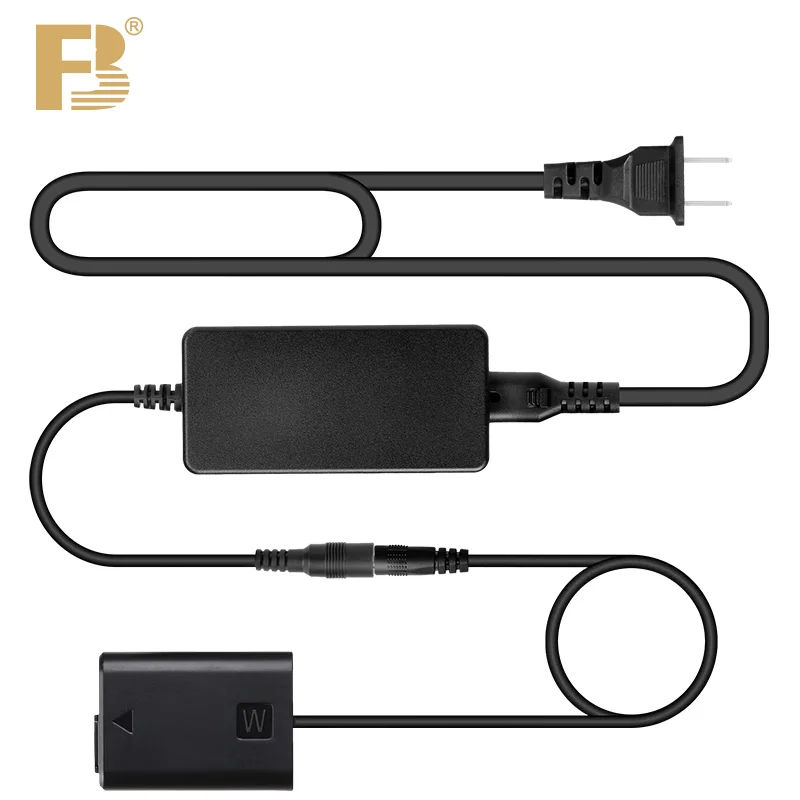 Fb NP-FW50 dummy batterie adapter kit ac netzteil für sony NEX-6 nex7 a6300 a7m2 ILCE-6000 DSC-RX10DSC NEX-5R ZV-E10