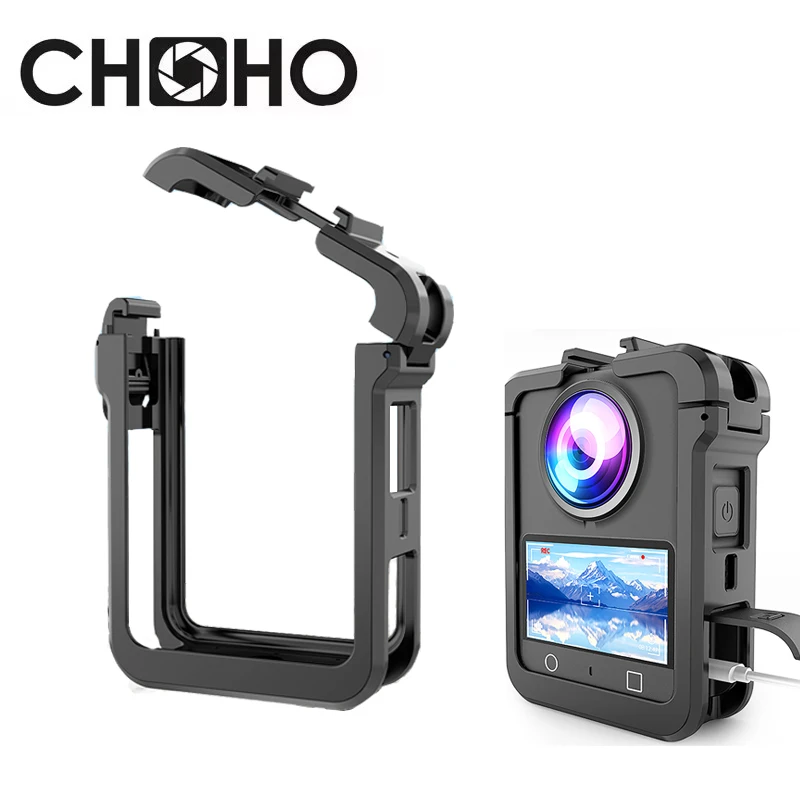 Displayschutz für DJI Osmo 360: Kamera Zubehör Schutzhülle Rahmen Standard Gehäuse Hard Shell Protector Verbinden Magnet