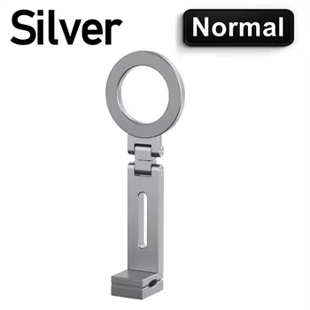 Faltbarer Magnetischer Handy-Stativhalter, 360° ° Drehbarer tragbarer Ständer für iPhone, Samsung, Reisevideoaufnahmen, Schreibtisch, Flugzeug/Zug