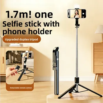 Handy-Stativ Selfie-Stick Leichtes Aluminiumlegierungs-Stativ mit Flexiblen Beinen 360° ° Drehkopf