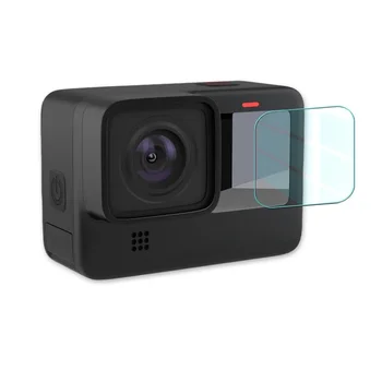 Displayschutz für GoPro HERO11 Black: 1-9 Stück HD-Displays chutz folie aus gehärtetem Glas schwarze Kamera linse Schutz folie vorne