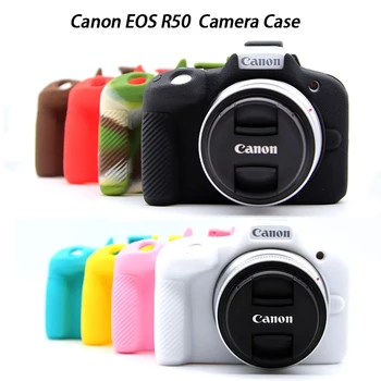 Silikonhülle für Canon EOS R50: Für Weiche Silikon-Kamerahülle, Schutzgehäuse Digitalkamera