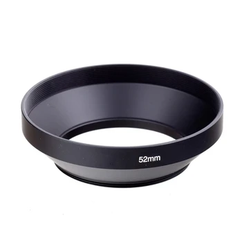 Metall-Gegenlichtblende Weitwinkel 49mm 52mm 58mm 55mm 62mm 67mm 72mm 77mm 82mm Kamera-Gegenlichtblende