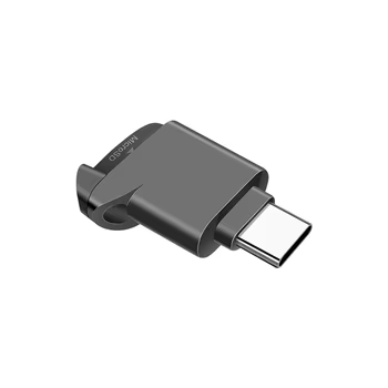 Typ-C 2.0 Mini TF-Kartenleser Externer Speicher Schwarz Ausziehbar für Memory Stick USB C 2.0 Für iPhone 17 16 Mini TF-Kartenleser
