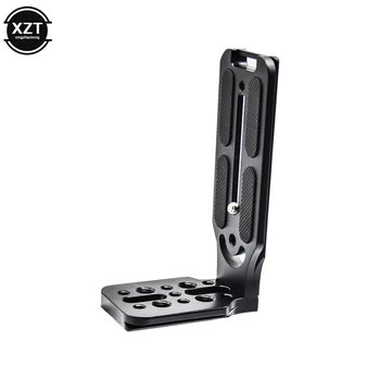 Neueste Universal Kamera L Halterung Quick Release L Platte 1/4 Zoll Schraube Schweizer Vertikale Video Kompatibel für
