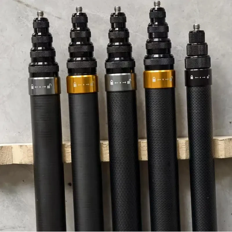 Carbon Fiber Selfie Stick Kamera Erweiterung Ultra Lange Unsichtbare Verlängerung Stick Selfie Stick