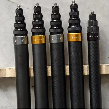 Carbon Fiber Selfie Stick Kamera Erweiterung Ultra Lange Unsichtbare Verlängerung Stick Selfie Stick