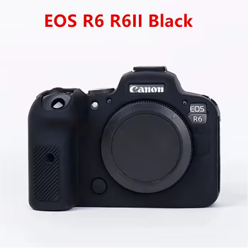 Silikonhülle für Canon EOS R6 Mark II: Weiche Silikon Rüstung Kamera Körper Fall RP Schutzhülle Gummi Abdeckung