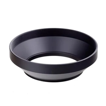 Metall-Gegenlichtblende Weitwinkel 49mm 52mm 58mm 55mm 62mm 67mm 72mm 77mm 82mm Kamera-Gegenlichtblende für Canon Nikon