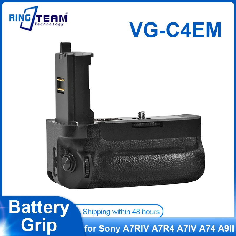Akku-Griff für Sony A7 IV, A7R IV: VG-C4EM VGC4EM Batteriegriff, NP-FZ100, FZ100...