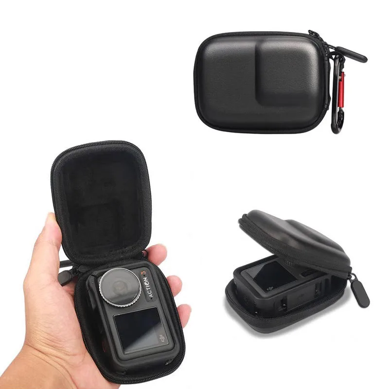 Tasche für Insta360 Ace Pro, DJI Osmo Action 5 Pro, Osmo Action 4 u. a.: Tragbare Mini-Tasche Action, wasserdichte Aufbewahrungstasche, Schutzhülle