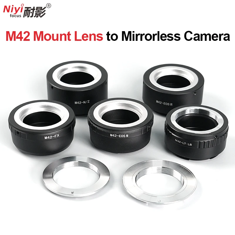 M42 Objektiv Adapter Kamera Objektiv Konverter Adapter Ring für M42 Mount Objektiv zu Sony E Nikon Z NIkon F Canon EOSR