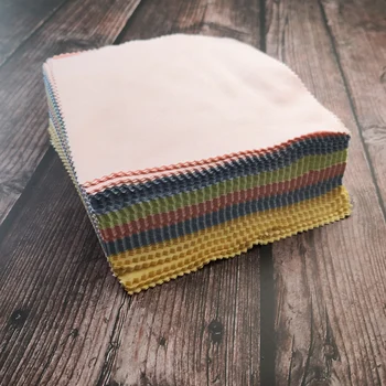 100 stücke Brillen Tuch Mikrofaser Reiniger Tücher Reinigung Gläser Objektiv Kleidung Brillen Tuch Brillen Zubehör