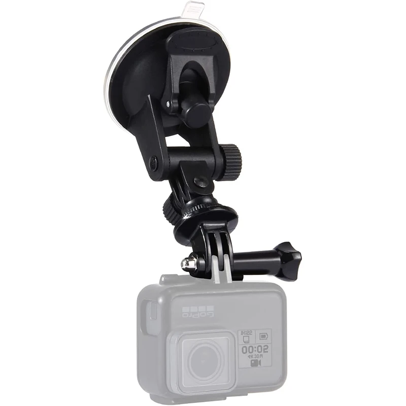 Halterung für GoPro HERO13 Black, DJI Osmo Action 5 Pro, Osmo 360: Saugnapf Kamera Auto Halterung mit Stativ Adapter Telefon Halter für Insta