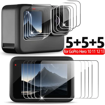 Schutz für GoPro HERO13 Black: LCD-Displayschutzfolie für 9, schwarzes Kameraobjektiv, HD-klare gehärtete
