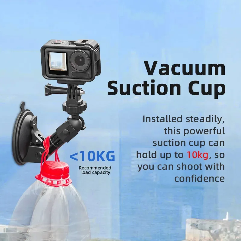 Halterung für DJI Osmo Pocket 3: 4 Kamera Autohalterung Adapter Saugnapf Gimbal Kamera Autohalter für Kamera Zubehör