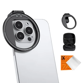 K & f Konzept Clip-On Magnet filter Kit 67mm variable ND2-32 & CPL Filter & Adapter halterung für alle Telefone, iPhone