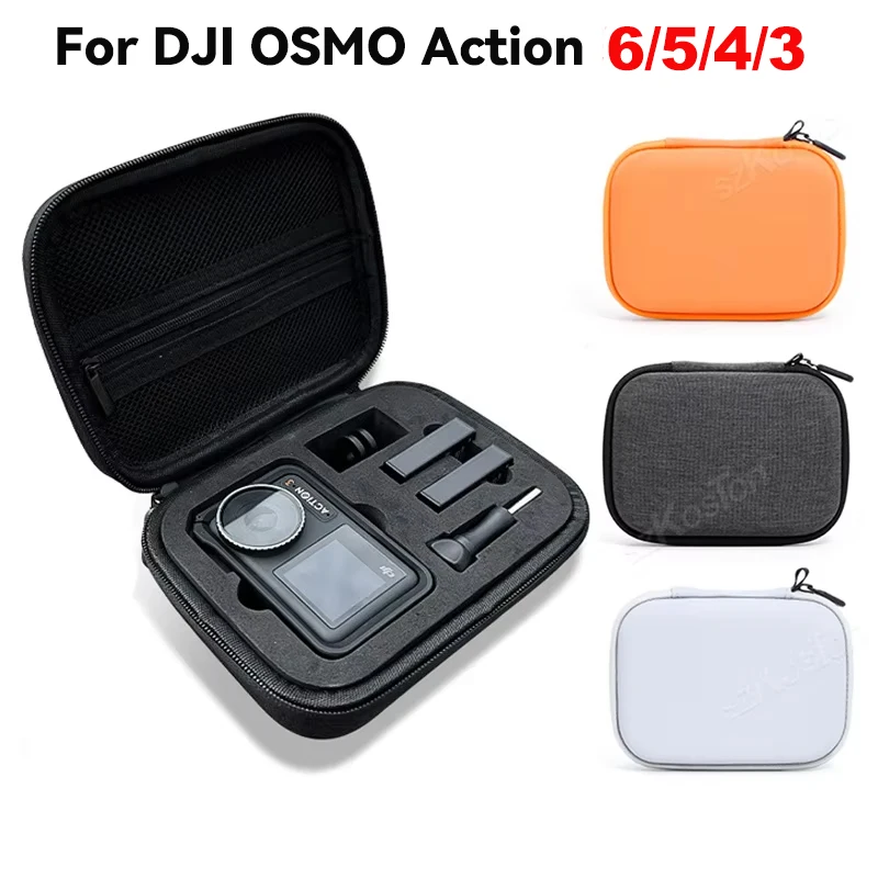 Tasche für DJI Osmo Action 5 Pro, Osmo Action 4: Tragbare Mini-Handtasche Action, Hartschale, Aufbewahrungstasche, Tragetasche, Sportkamera-Zubehör