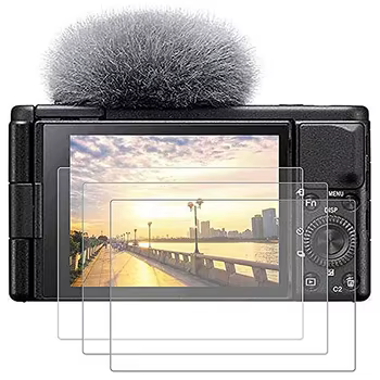 Displayschutz für Sony ZV-E10, ZV-1 II, ZV-1: 0,3 mm 9H Härte gehärtetes Glas Displayschutzfolie Vollständige Abdeckung