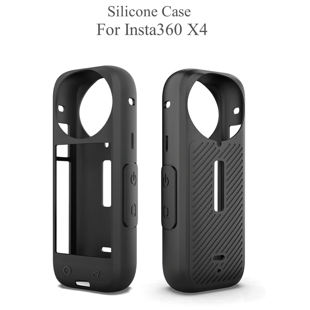 Schutzhülle für Insta360 X4: Weiche Silikon Fall Silikon Volle Abdeckung Shell Kamera Zubehör