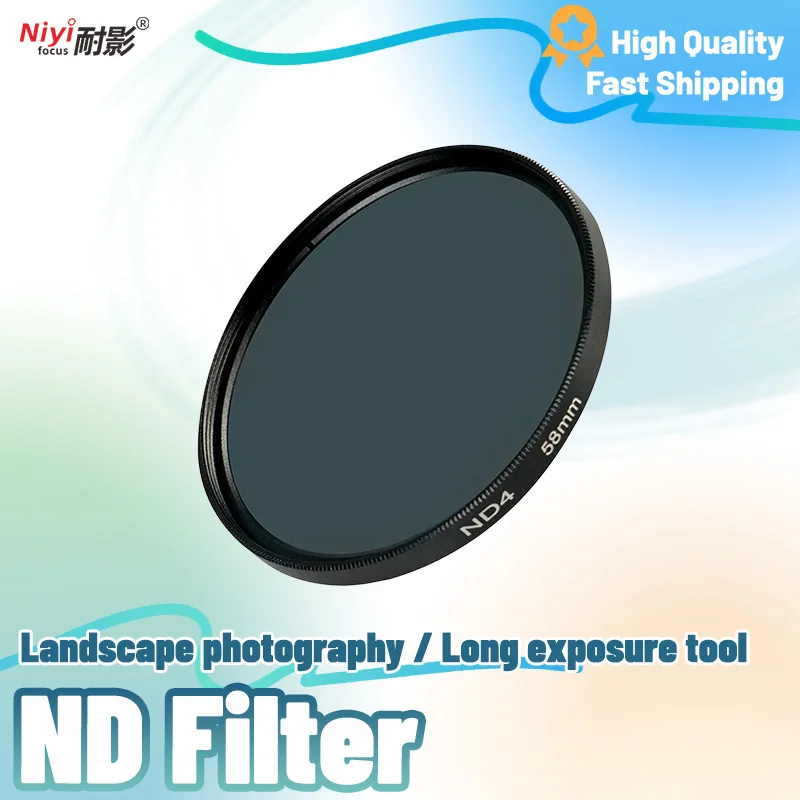ND-Filter Neutraldichtefilter ND2 ND4 ND8 ND16 ND32 37mm 40,5mm 43mm 46mm 49mm 52mm 55mm 58mm 62mm 67mm 72mm 77mm 82mm