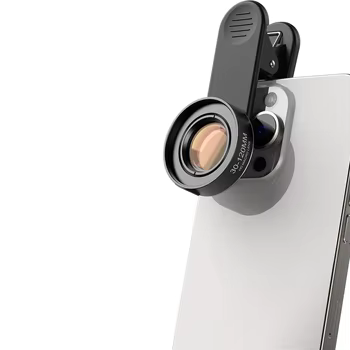 30-120mm Makro-Handyobjektiv 10X HD Nahaufnahme Universelles Clip-On Mobilkamera-Objektiv für iPhone Samsung Xiaomi