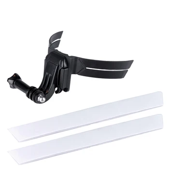 Motorradhelm Kinnständer Halterung für GoPro Hero 7 8 9 10 11 Schwarz Vollgesichtshalter für Yi DJI Action Kamera Zubehör