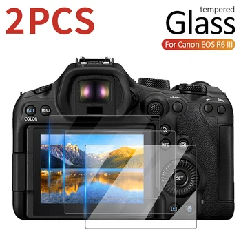 Displayschutz für Canon EOS R100: 2 Stück 9H Gehärtetes Glas RP R R50V Kratzfester -LCD-Bildschirmschutz