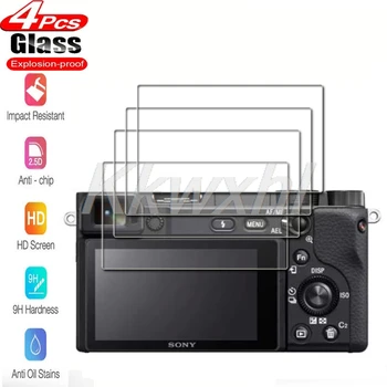 Displayschutz für Sony A6700: 4PCS Gehärtetem Glas ILME-FX2B FX3A FX3 FX3A Kamera Screen Protector Abdeckung film