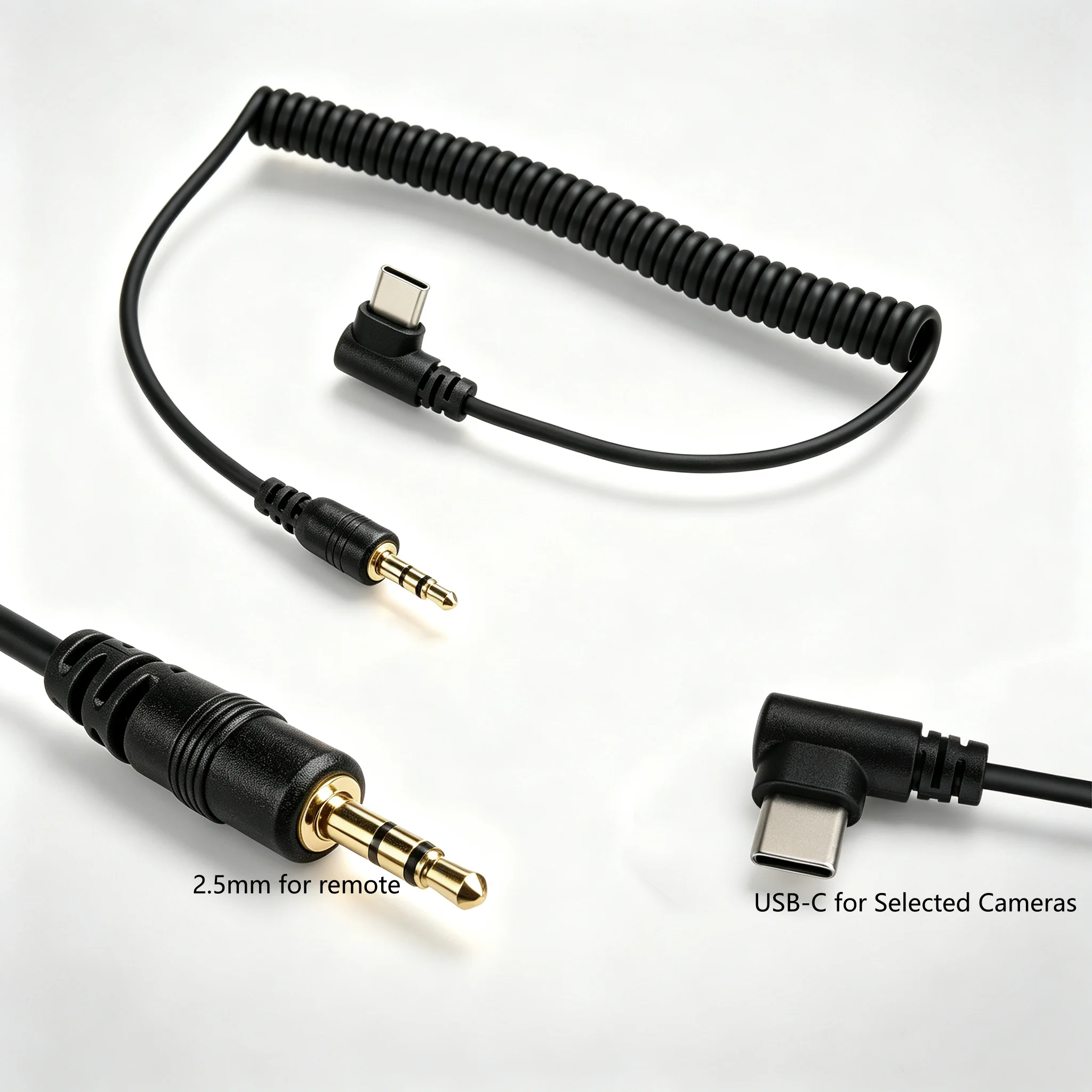 2,5mm zu USB-C Fernauslöser-Kabel S10 für Sony ZV-E1, A6700, A7C II, A7CR, ZV-E10 II, A7M5/A7V, A7RM6/A7RVI