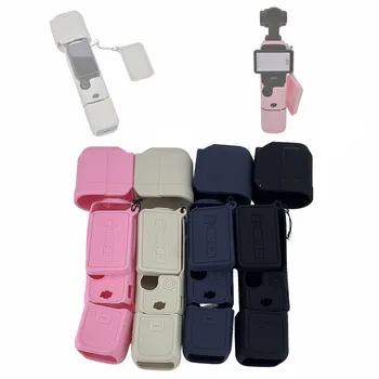 Schutzhülle für DJI Osmo Pocket 3: Gummi Silikon Hülle Body Cover Schutz Rahmen Haut Handheld Gimbal Action