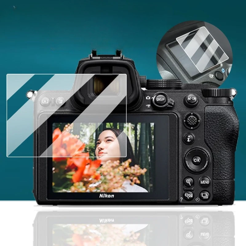 Displayschutz für Nikon Z9: Klare Kamera Gehärtetes Glas Screen Protector NikonZ9 NikonZ8 Volle Abdeckung Anti Scratch Schutz