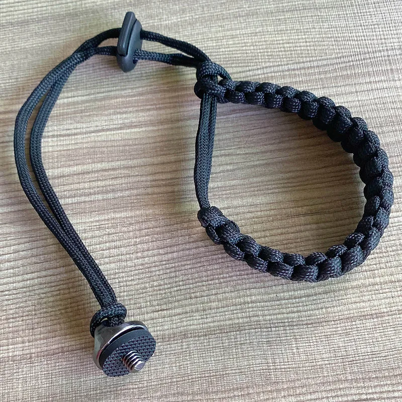 Handschlaufe für Insta360 X5, X4, X3: Zubehör handgelenk Strap Anti-Verloren weben Seil + Schraube Hand Strap Für X2 loch selfie stick