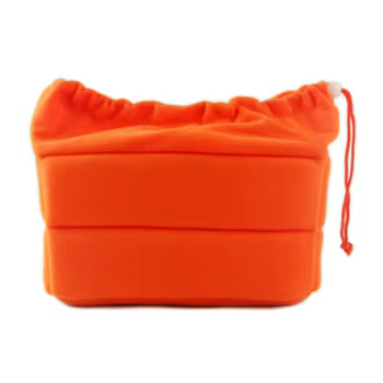 Kamera-Einsatztasche, Samt, stoßfest, Trennwand, gepolsterte Tasche, Schutz, Kameraobjektivtasche, weiche Tasche für